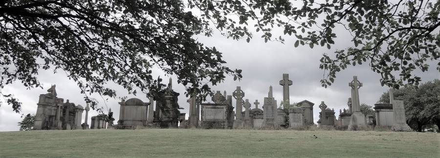 Friedhof Glasgow, Schottland